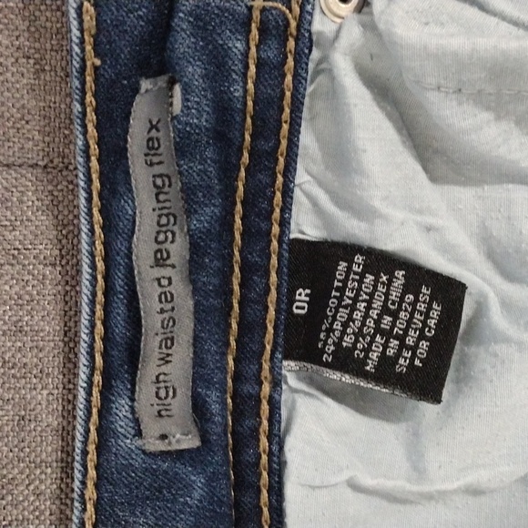 Rue21 twentyone black Jeans Juniors 0R High waisted - Picture 8 of 10